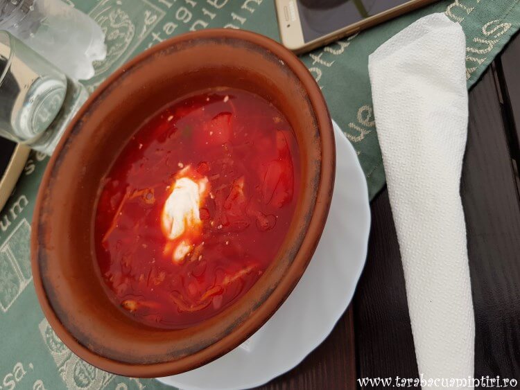 Mâncare în orașul Camenița