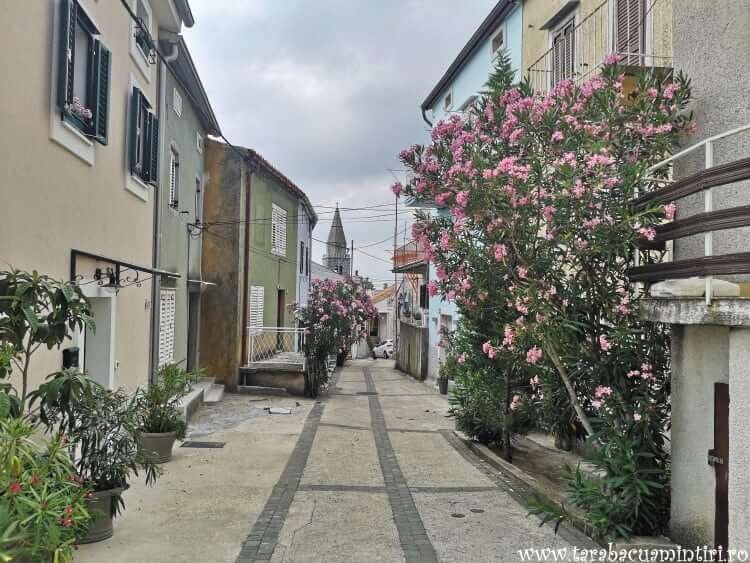 străzi din insula Krk