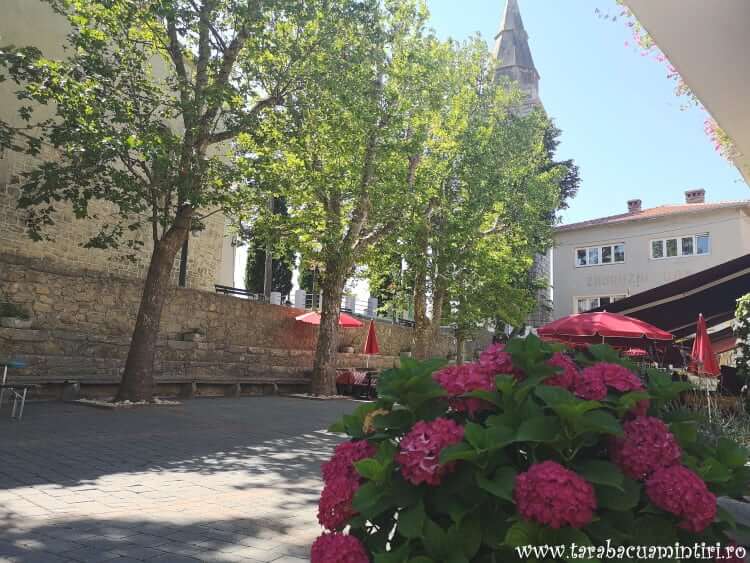 piața din Dobrinj, insula Krk